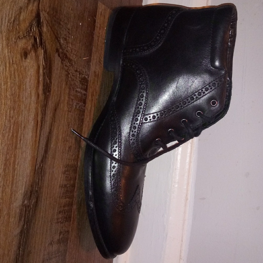 A leather men boot